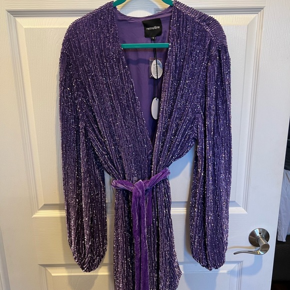 RETROFETE GABRIELLE ROBE DRESS - Picture 4 of 10